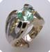 14kt Y_W Green Garnet & Yellow Sapphire